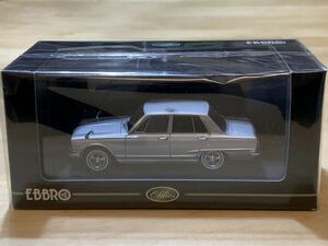 【新品：未開封】エブロ 1/43 1968年 ニッサン スカイライン 2000GT GC10 ハコスカ [43935] シルバー