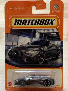 【新品：未開封】MATCHBOX マッチボックス メルセデス AMG SL 63 / MERCEDES-AMG SL 63 [ガンメタリック]