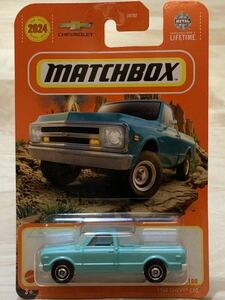 【新品：未開封】MATCHBOX マッチボックス 1968年 シェビー C10 / CHEVY C10 [ライトグリーン]