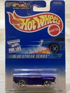 【新品：未開封】HOT WHEELS ホットウィール 1955年 シェビー ベルエア / Chevy Bel Air [ブルー]