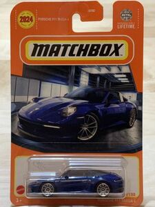 【新品：未開封】MATCHBOX マッチボックス ポルシェ 911 タルガ4 / PORSCHE 911 TARGA4 [ダークブルー]