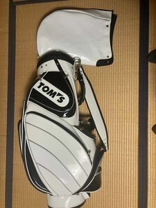  price cut * used good goods * rare TOM`S Golf back 9.0 type white enamel Kasco 