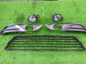  Nissan Bluebird Sylphy TB17 left right foglamp lower grill set [ control number 0483 RH8-701] used [ small articles ]