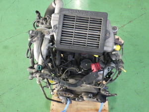  MMC Pajero Mini H58A engine body A430T 4WD [ control number 0462 RJ9-301] used [ large commodity ]