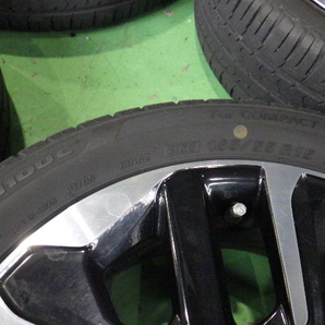 ホンダ N-WNG JH1 タイヤホイール4本 15インチ 4.5J +45 4H PCD100 165/55R15 【管理番号 0173 RB5-501】中古【大型商品】の画像7