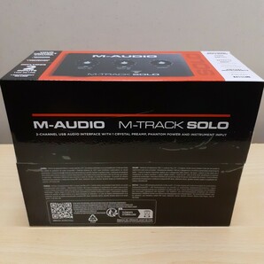 M-AUDIO M-TRACK SOLO オーディオインターフェース 未開封 未使用品の画像6