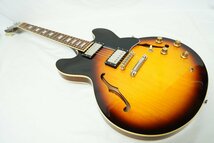 ★Epiphone Japan★ES-335 VS セミアコ 日本製 寺田楽器製造 2011年製 HC付 エピフォン★_画像9