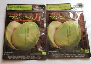亀山堂 ワイルドマンゴーの力 60粒 機能性表示食品 エラグ酸 ダイエット サプリ