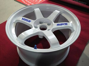 RAYS レイズ VOLK RACING ボルクレーシング　１８インチ　ホイール　114.3 ５Ｈ 9.5J 未使用　一本のみ元展示品　送料無料