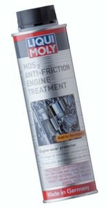 (送料込) Liqui Moly No.2009 MoS2(モリブデン) Anti-Friction 摩擦防止エンジンオイルトリートメント 1本【300ml・新品】ドイツ製・LM2009