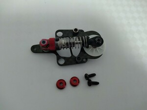 【激レア】ミニッツ R246-1222R ロールダンパー/オイルダンパーセット レッドアルマイト仕様MM98mm/LM102mm Mini-z 京商