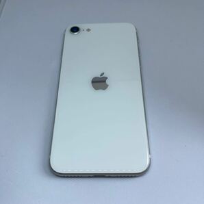 iPhone SE 第2世代 128GB ホワイト SIMフリー バッテリー最大容量８３％の画像2