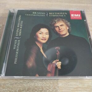 【輸入盤】ベートーヴェン：交響曲第5番「運命」/ブラームス：ヴァイオリン協奏曲