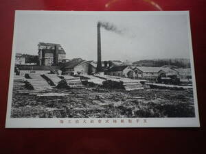 戦前　絵葉書　樺太　王子製紙大泊工場　はがき　郵趣　史料　ポストカード