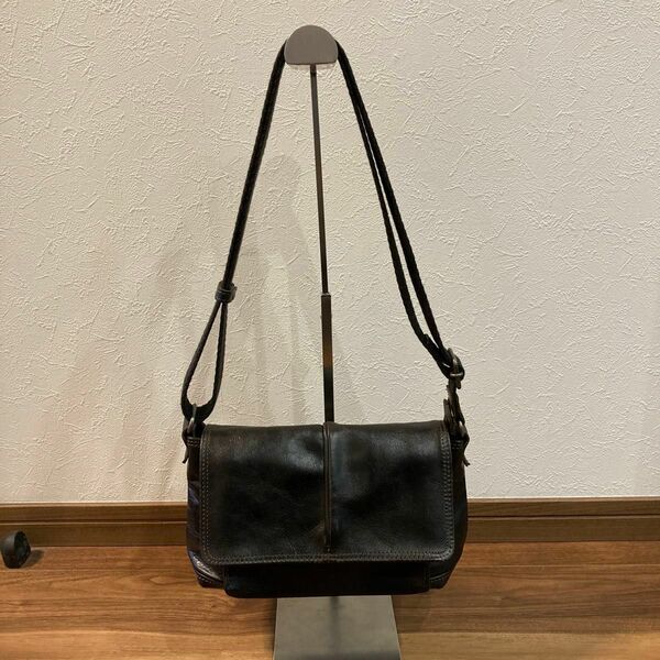 【美品】baggy port バギーポート レザー 本革製 ショルダーバッグ