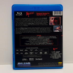 『マニアック』中古・輸入盤Blu-ray トム・サヴィーニ/ウィリアム・ラスティグ/NYスラッシャーの金字塔/スプラッター/日本語字幕付きの画像2