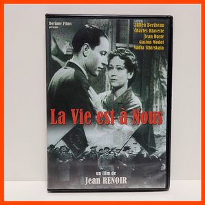 『人生はわれらのもの』輸入盤・中古DVD 第二次世界大戦前にフランス共産主義団体が製作した、巨匠ジャン・ルノワール監督のプロパガンダ作の画像1