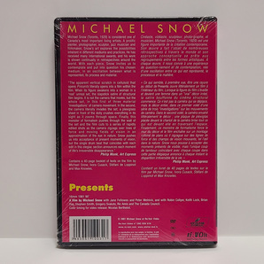 『マイケル・スノウ presents』新品DVD アヴァンなマインドトリップ系実験映画のマスターピース、プレゼンツを収録！構造映画/Michael Snowの画像2