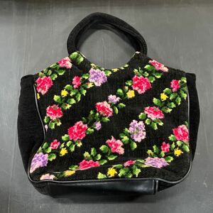 ハンドバッグ 花柄 鞄 レディース ファッション小物 かばん 中古品