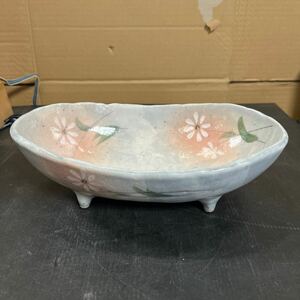 花器 華道 おはな 花入れ 生け花 皿 焼物 インテリア コレクション 中古品