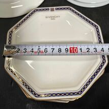 プレート 洋食器 食器 ブランド Wedgwood 1枚 Pierre Cardin 2枚 GIVENCHY 5枚 まとめ売り 中古品_画像6