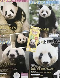 ☆激レア☆使用済み上野動物園ベビーカー利用券　シャンシャンver.みんなの上野動物園　シャンシャンver. ポストカード