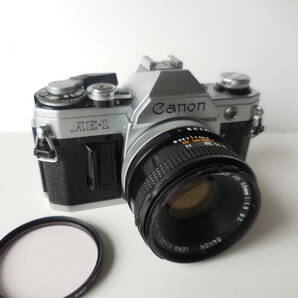 キヤノン CANON AE-1  単焦点レンズ付きの画像3