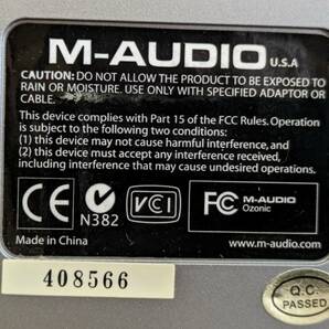 M-AUDIO OZONIC 外観美品 電源確認済 社外品電源アダプター付きの画像9