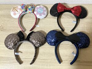 美品◆ディズニー Disney ミニー スパンコール など