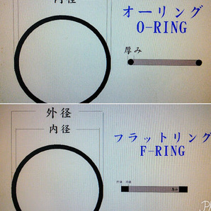 ★時計用汎用オーリングパッキン★【超々極厚0.95㎜ 防水時計に！】内径x厚み(㎜) 34.0x0.95 1本セット O-RING【定型送料無料】の画像8