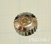 (■1)オメガジャンクパーツ OMEGA　銀色竜頭 リューズ 　PNO3467_画像3