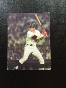 カルビー プロ野球カード 73年 旗版 No168 柴田勲 