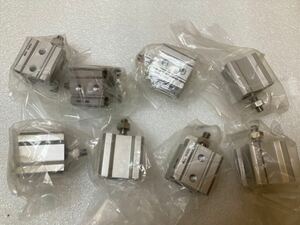 HY0981 SMC 薄形シリンダ CQ2シリーズCQ2B16-10DM 8点まとめ　現状品　0418