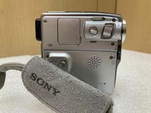 HY1131 SONY DCR-PC109 MiniDVデジタルビデオカメラ　通電OK バッテリーNG 現状品　0424_画像6