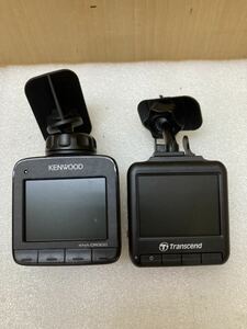 HY0993 ドライブレコーダー KENWOOD ケンウッド 　KNA-DR300／Transcend トランセンド　DrivePro100 本体のみ　動作未確認　現状品　0418