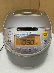 HY1120 TIGER JKT-B100 タイガー IH炊飯ジャー 5.5合炊き 炊飯器 通電確認済　現状品　0424