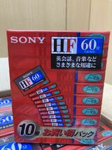 HY1139未使用 ソニー SONY カセットテープ HF 60分 10本入×10点 ノーマルポジション まとめ セット 10C-60HFA _画像3