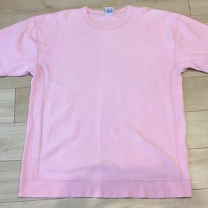 champion REVERSE WEAVE 半袖 Tシャツ Lサイズ ピンク ワンポイントロゴ サイドリブ チャンピオン リバースウィーブ の画像2