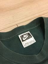 NIKE 半袖 Tシャツ Sサイズ グリーン MADE IN USA 1995年 ホノルルマラソン JAL DC ヴィンテージ バックプリント ナイキ アメリカ製_画像4