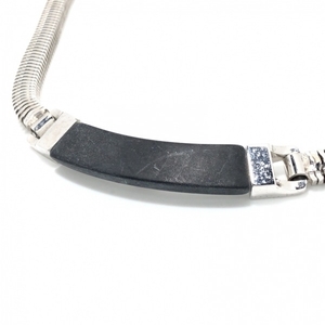  Christian Dior Christian Dior * necklace - metal material × plastic silver × black 