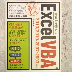 今日から使えるＥｘｃｅｌ　ＶＢＡ　仕事の即戦力 立山秀利／著