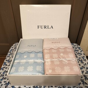 K04045 ◆FURLA/フルラ 洗える羽毛肌掛けふとん 2個セット 布団 新品未使用品◆