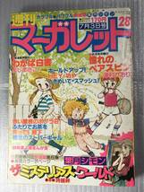 週刊マーガレット 1981年 28号 津村かおり よしまさこ 葉月シモン 西谷祥子 岩舘真理子 山下和美 富塚真弓 他_画像1