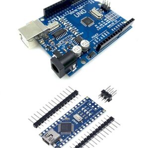 Arduino UNO R3 1個 + Nano 1個 CH340G 互換ボード