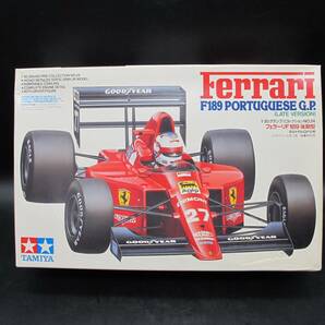 TAMIYA フェラーリF189後期型 ポルトガルGP仕様 1/20 グランプリコレクション NO.24【未組立】プラモデルの画像1