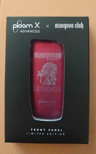 プルーム エックス　Ploom X ADVANCED × marquee club コラボ フロントパネル　新品 未使用　非売品