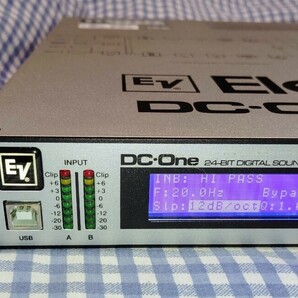 EV-DC1、Electro-Voice DC-ONE【2IN・6OUTデジタル・スピーカ・プロセッサ】美品でも通電確認のみ■条件付き半額返金保証■電源コード無しの画像2