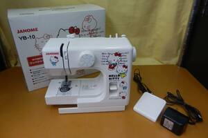 ☆3220 JANOME Sanrio ハローキティ ミシン YB-10 中古美品