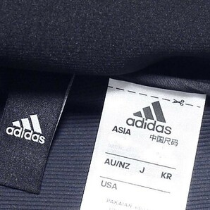 新品!! アディダス 2B ストレッチ カジュアル テーラードジャケット ネイビー (XL) ☆ adidas ゴルフ 軽量 吸湿性 秋冬 春物 定価1.4万 LLの画像6