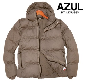  новый товар!! azur bai Moussy 2WAY стрейч с хлопком блузон бежевый (M) * AZUL BY MOUSSY мужской Sorona защищающий от холода осень-зима обычная цена 1.4 десять тысяч иен *